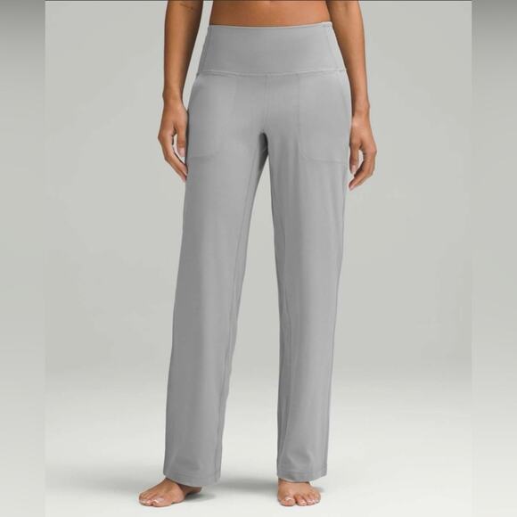 Lululemon Align High-Rise Wide-Leg Pant in Rhino Grey Size 0 - Picture 1 of 10